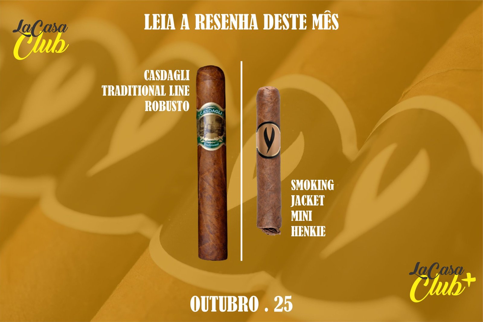 Casdagli Traditional Robusto | Smoking Jacket Mini Henkie